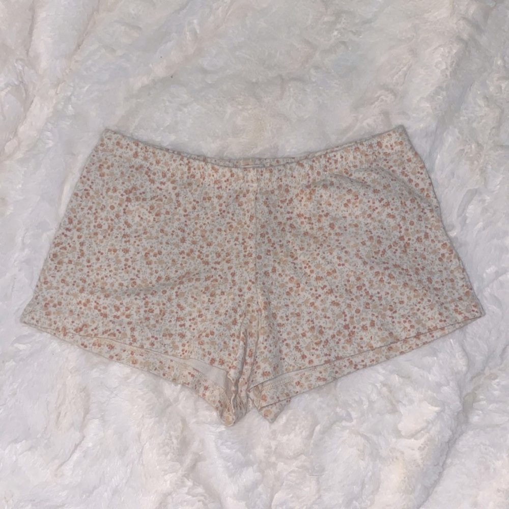 Brandy Melville/John Galt Floral Emery Pajama Shorts